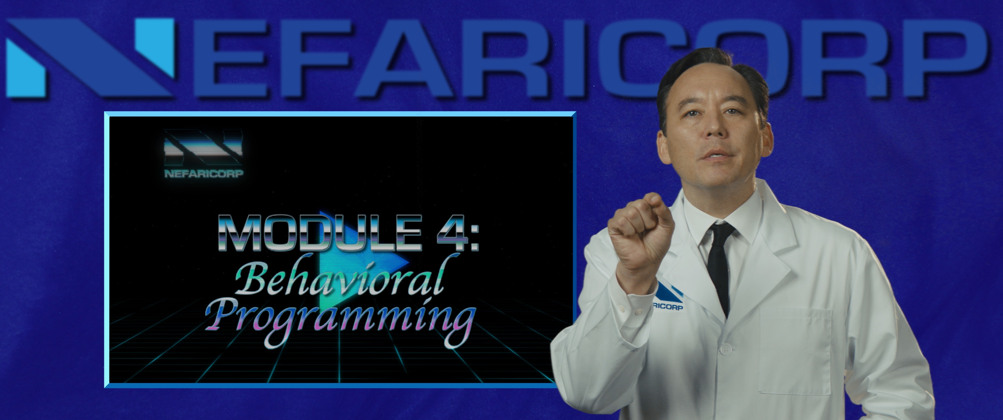 Clone Cops production still 38 - behind the scenes scene from the 2025 indie sci-fi comedy film Clone Cops featuring action and comedy